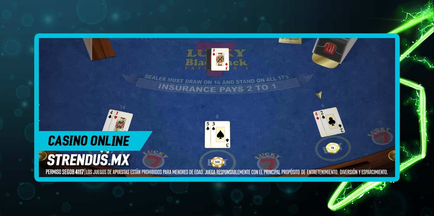 Gambar Lucky 7 Blackjack, permainan kasino online