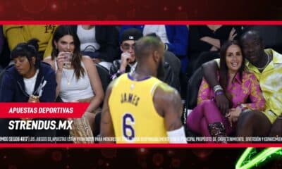 Kendall Jenner es de los famosos en la NBA que ve los partidos de Lakers y LeBron James