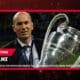 Zidane momentos con la copa de campeones de Europa
