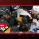 fotografía de una de las peleas en el hockey de la NHL