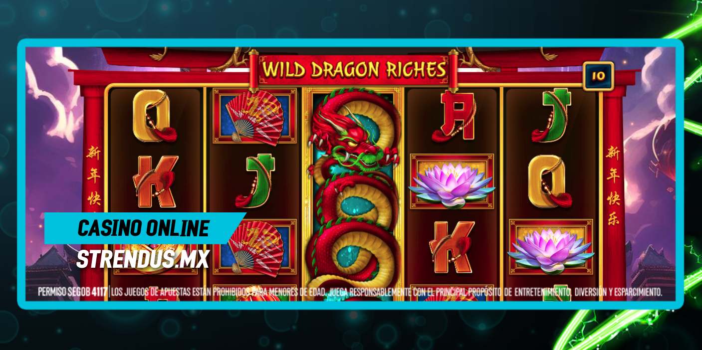 Wild Dragon Riches es uno de los slots más divertidos de un casino online